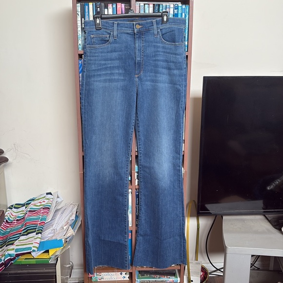 Joe’s “The Molly” High Rise Flare Flawless Jeans Sz 32 - Picture 2 of 13